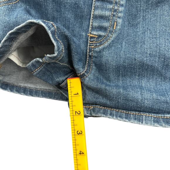 Pacsun Denim Adjustable Straps Front Lacing Shorts Overalls Womens Size 22 - Picture 6 of 6